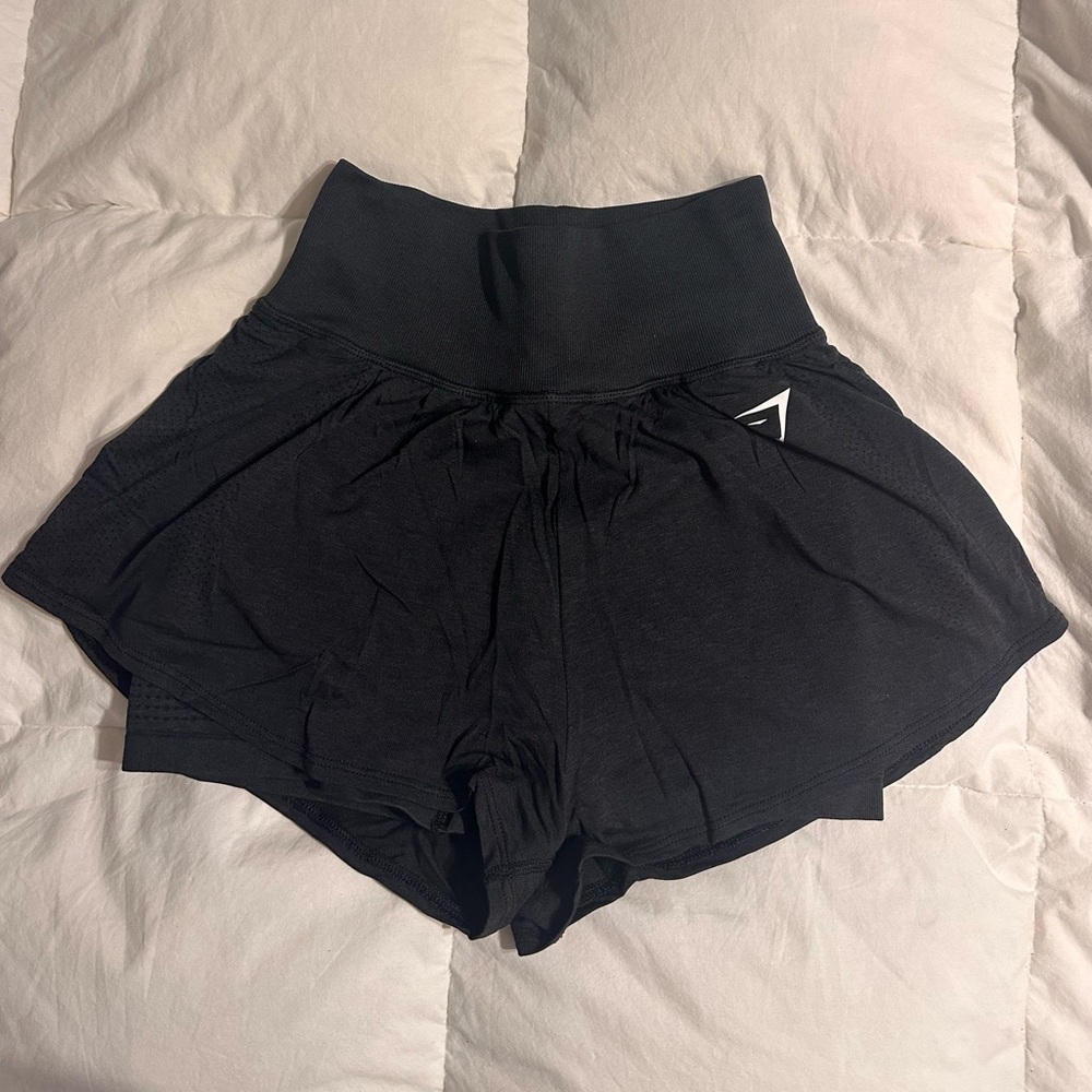 Gymshark Black Athletic Shorts